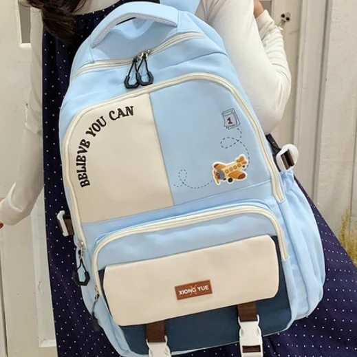 

Детские школьные сумки для девочек-подростков, большой школьный рюкзак Kawaii, школьный рюкзак для учащихся средних классов, сумка для книг, дорожный рюкзак для ноутбука