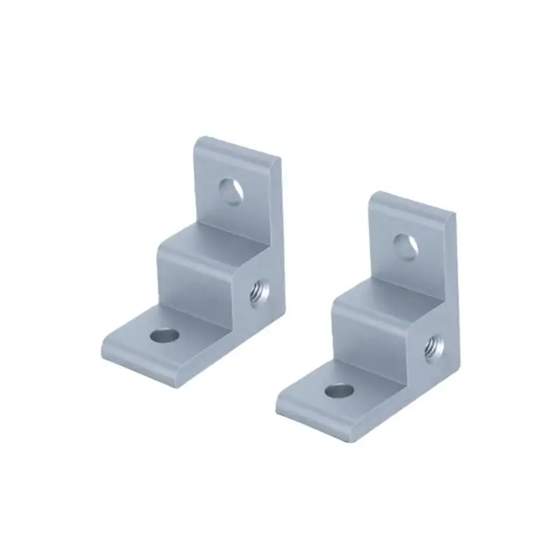 1pc Aluminum profile plate clamp Fixture caster wheel connection right angle extruded corner code Panel spacer block