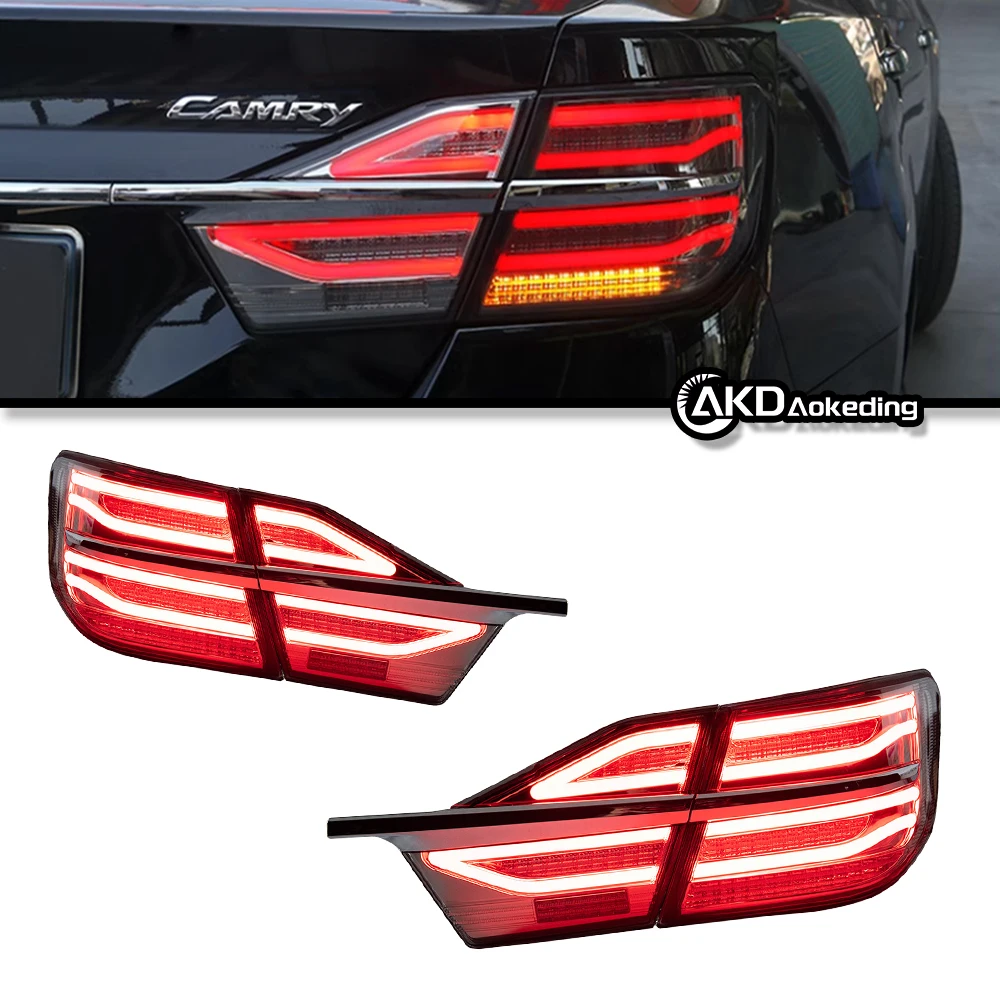 

Auto Tail light Parts For Camry MK7 2015-2018 latest Styling Steering signal Brake reversing light Car Accesorios Modified