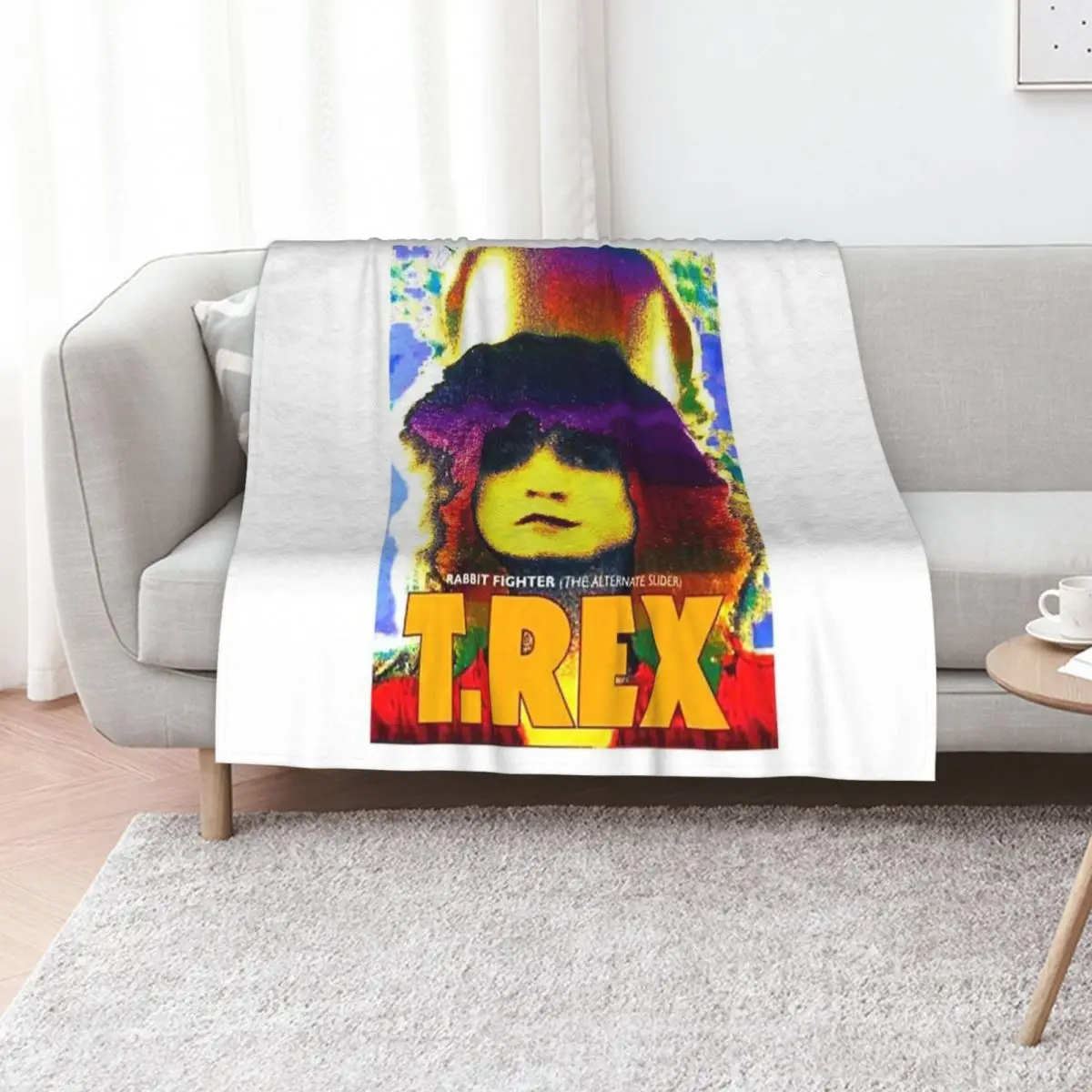 Rabbit Fighter T-S Throw Blanket Soft Tourist manga cosplay anime halloween Luxury Designer Blankets