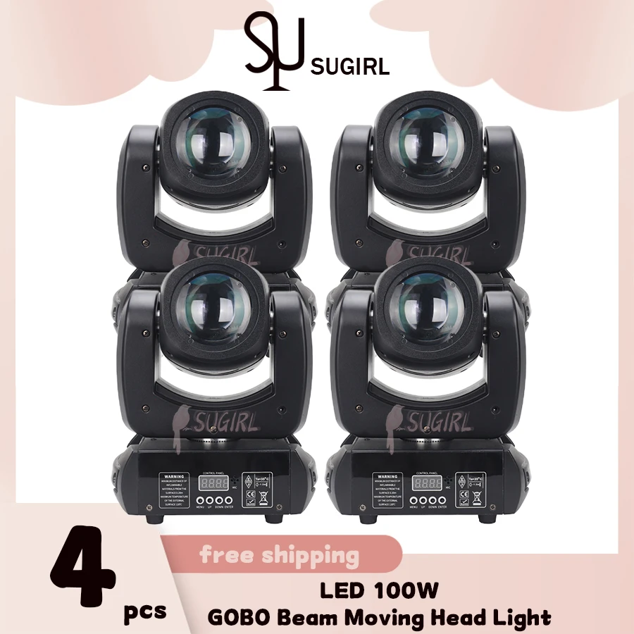 led moving head stage effect iluminacao ponto de feixe sharpy modos de som luminaria dj disco night club casamento dmx 100w pcs 01