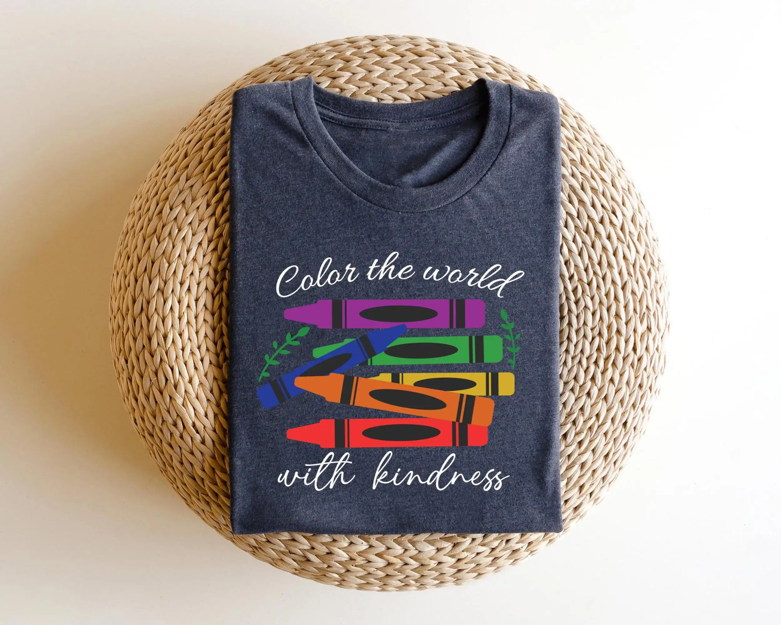 Color The World With Kindness T Shirt