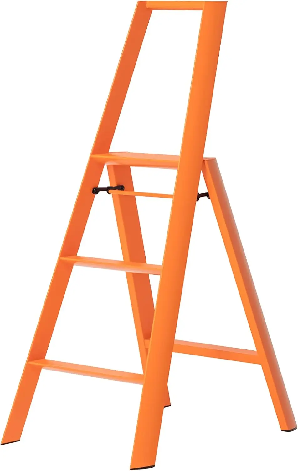 Ladders Lucano Step Ladder, 3-Step Orange