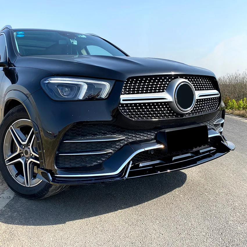 Suitable for Mercedes-Benz GLE Class W167 C167 2019-2023 AMG front bar front lip front shovel exterior modification