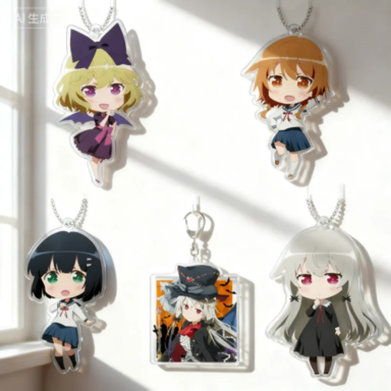 

Game Kurai Sakuya Ellie Akari Sophie Twilight Natsuki Hinata Doll Anime Cosplay Acrylic Stand Model Plate Holiday Gifts