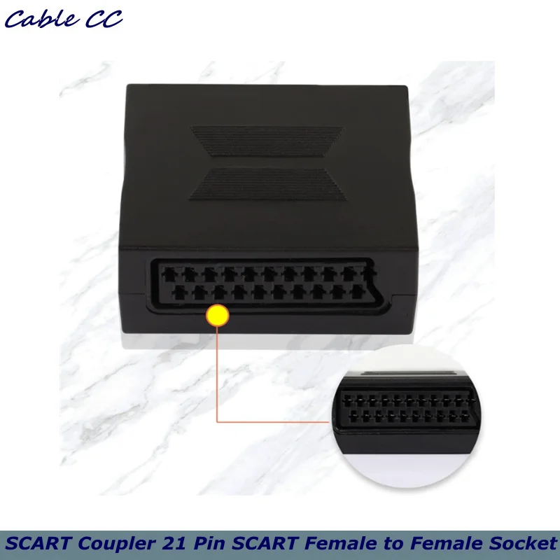 Scart Coupler 21 Pi…