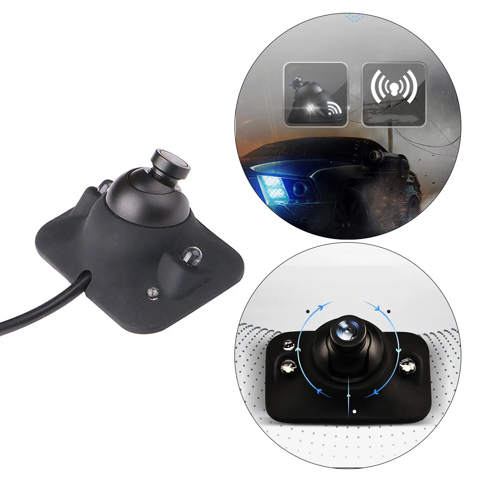 Vehicle Backup Camera 720P Rear View Blind Spot Mirror System for Car Parking Safety