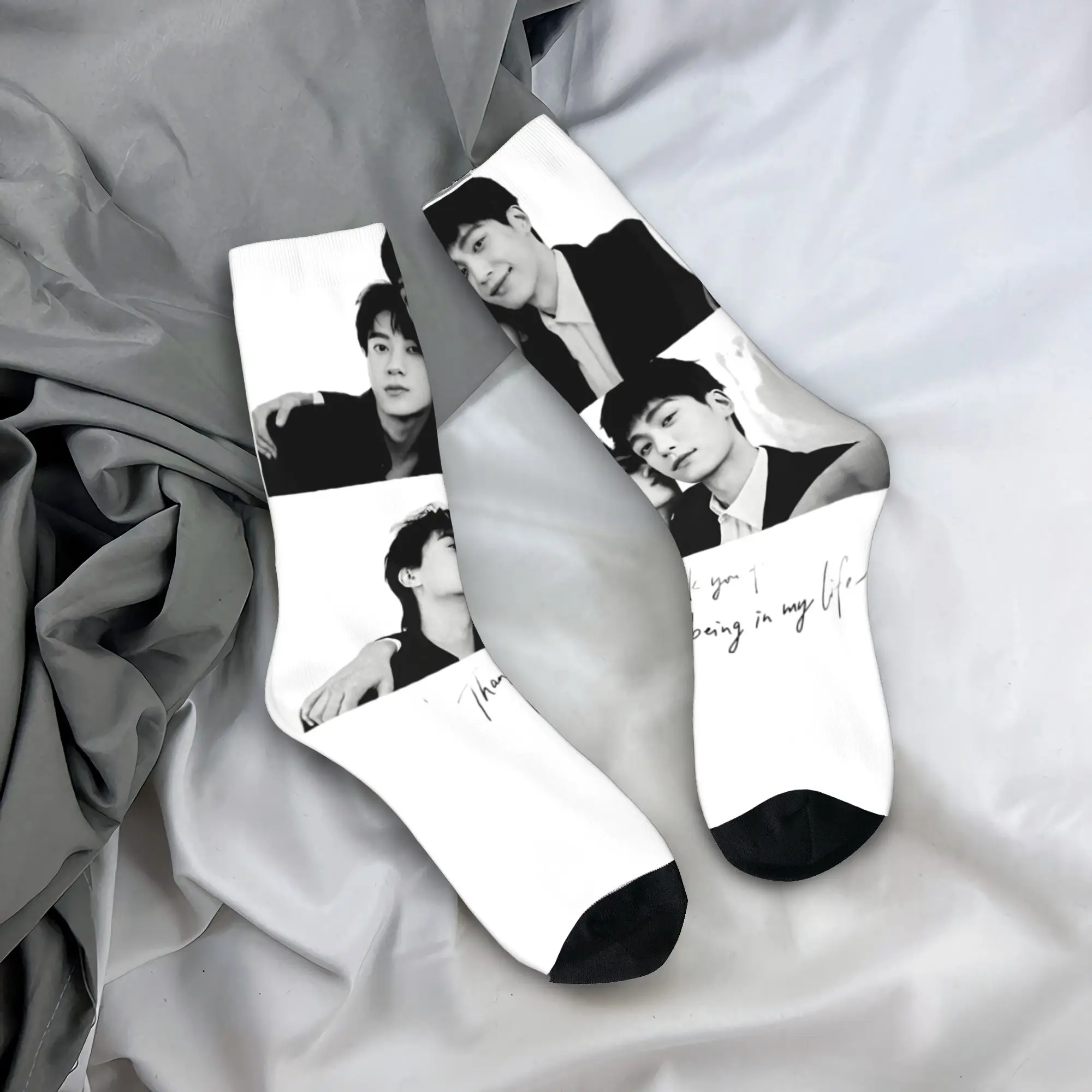 

Мужские носки Revenged Love, чулки с графическим рисунком, осенние модные дышащие носки, дизайнерские противоскользящие носки для спорта на открытом воздухе