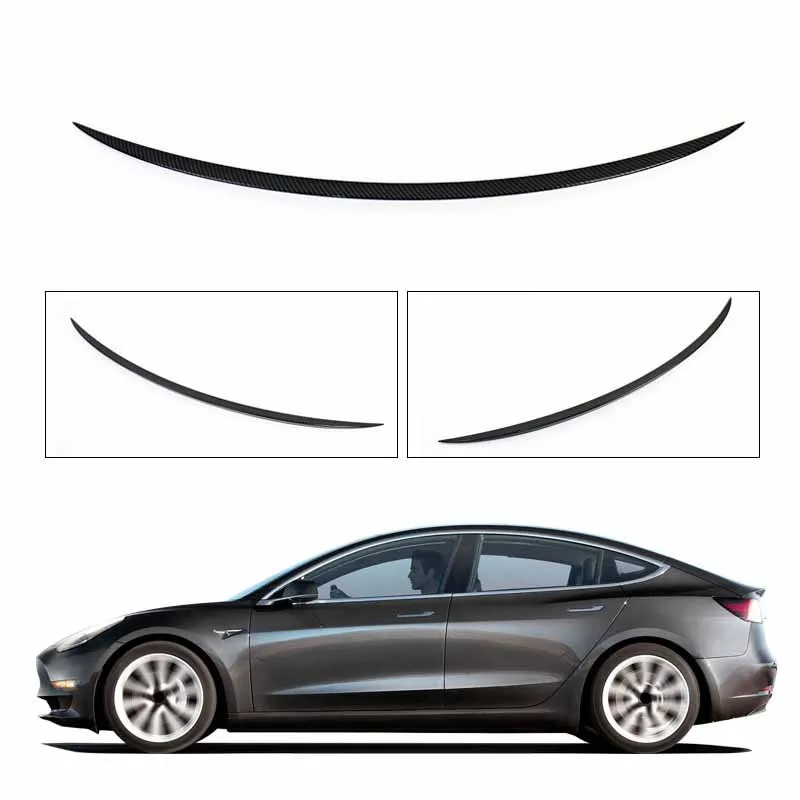 

Carbon Fiber Factory Modified Tail Spoiler Decorative Water Retaining Wing