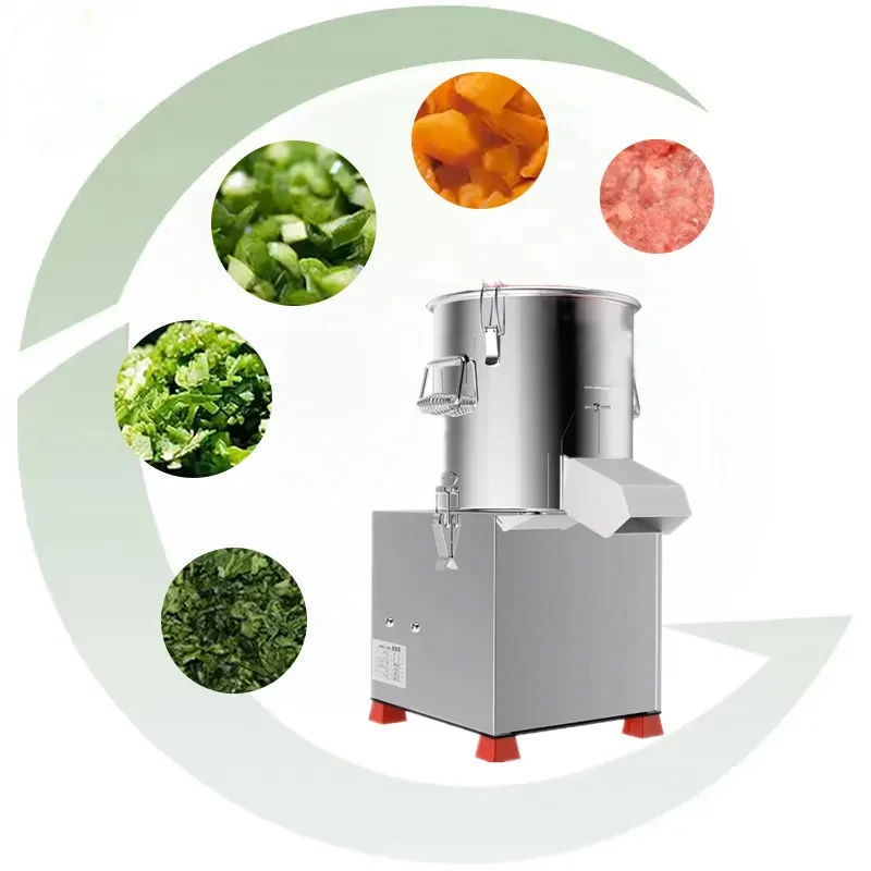 

Commercial Green Vegetable Shredder, Electric Food And Vegetable Granulator, Multi-Functional Fast Meat Grinder