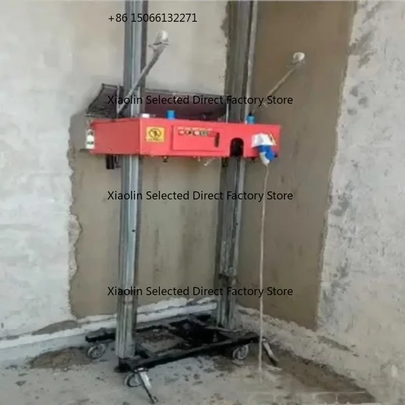 

New Technology Automatic Wall Cement Rendering Plastering Machine Concrete Machinery for Sale