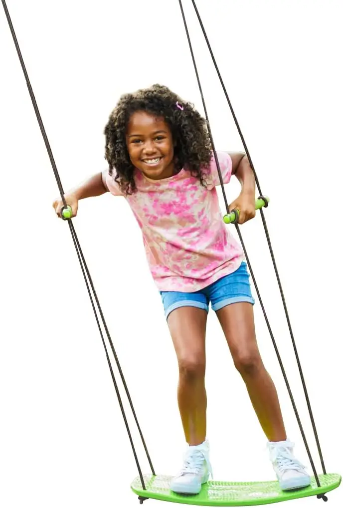 

Качели на дереве для детей и взрослых, вместимость до 200 фунтов, включает доску, веревку и ручки.