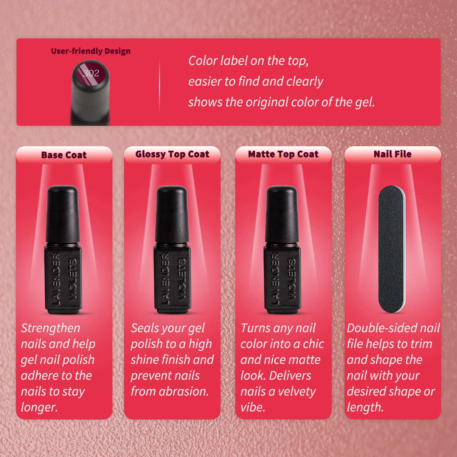 9色のクリスマスカラージェルポリッシュセット、赤、黒、シルバーシェード、ベース、グロッシー、マット、トップコート付き、ホームDIYネイルアート、マニキュアギフトセット