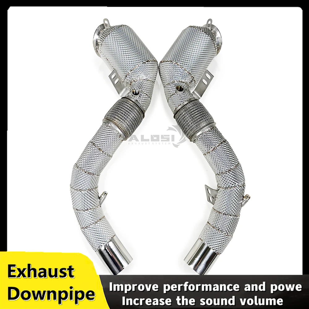 

Exhaust downspouts for BMW X5 G05 M50I 4.4 T 2018-2023 stainless steel high performance exhaust muffler