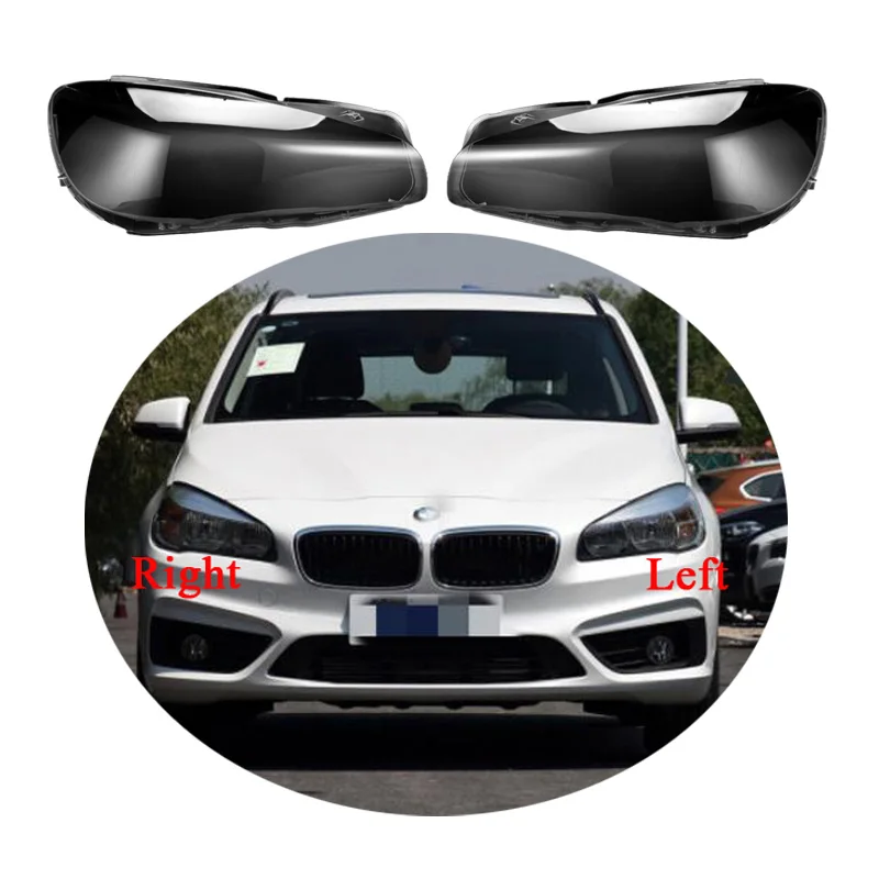 

For BMW 2 Series F456 Travel Front Headlight Shade 2014 2015 2016 2017 2018 2019 2020 Headlight Lamp Shade Lamp Shell Lamp