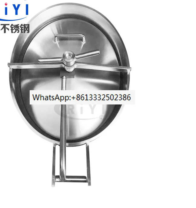 

304 inner open/elliptical manhole cover/stainless steel/side open/pressure bearing/fermentation tank/reaction kettle