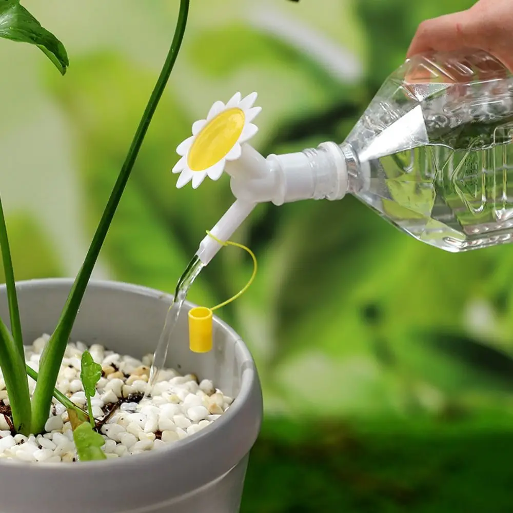 Watering Equipment Water Bottle Sprinkler Cap Gardening Supplies Plastic Head Bottle Cap Sprinkler Sunflower