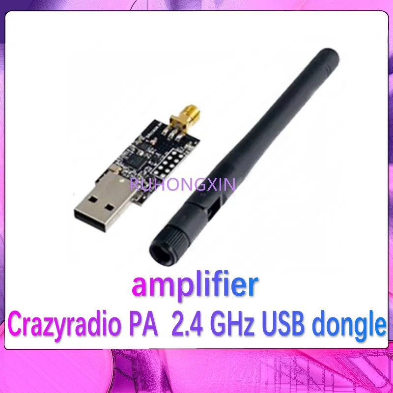 

USB-ключ Crazyradio PA 2,4 ГГц, USB-адаптер второго поколения на большие расстояния, беспроводное USB-устройство для безпилотных летательных аппаратов