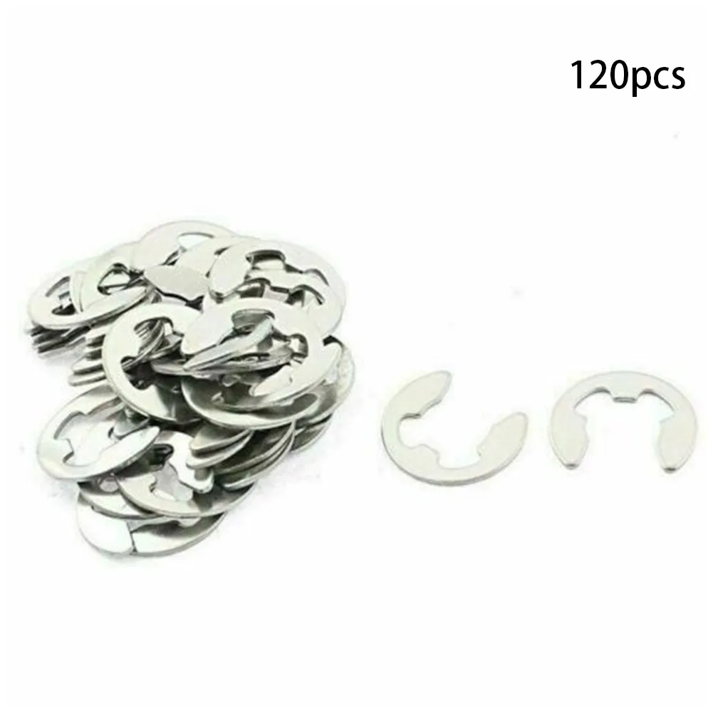 Assorted E Clips C Circlip Kit Snap Ring Set Stainless Steel W/ Storage Box Retaining Washers Lightweight Newt