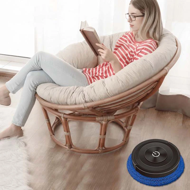 Intelligent sweeping robot automatic charging household floor rotating wet cleaner for garbage