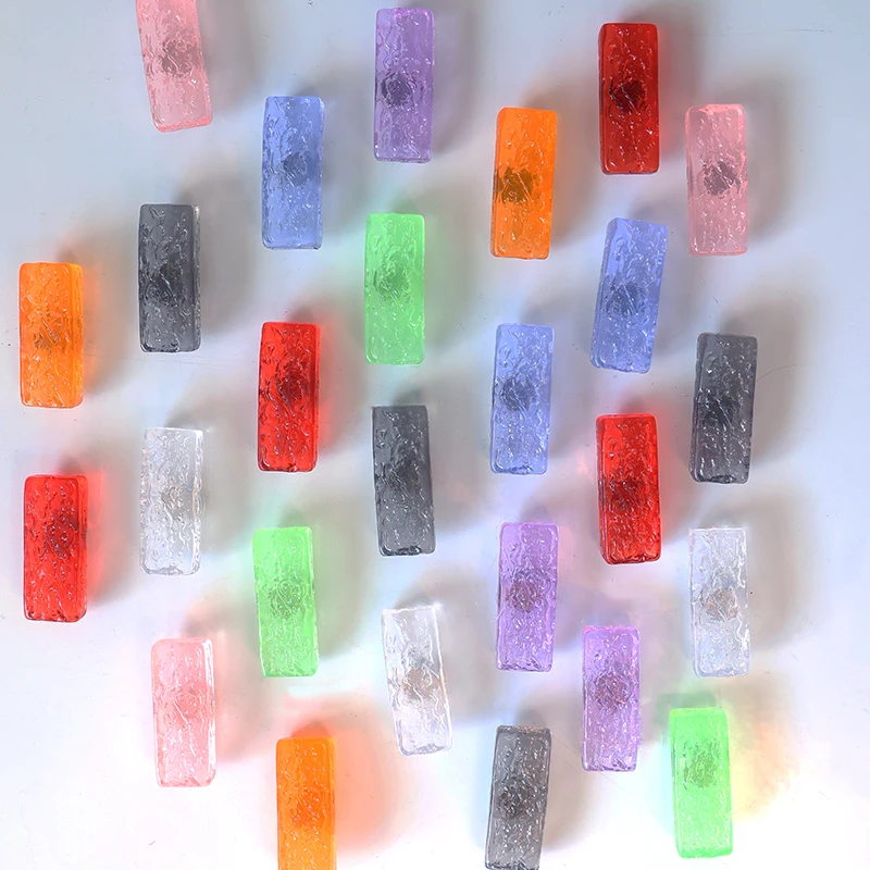 Water Ripple Color Fridge Magnets Lovely Resin Irregular Magnetic Refrigerator Magnets Office Whiteboard Message Home Decoration
