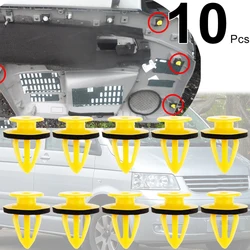 10Pcs For VW Transporter T5 Multivan 2003 - 2015 Polo 6N/6KV Sharan 7M Car Door Card Panel Trim Clip Fixing Rivets Upholstery