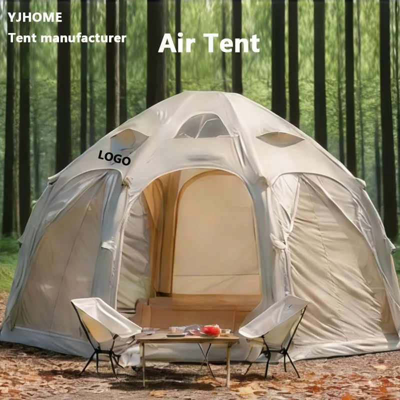 

Luxury Oxford Camping Wedding Party Tent Outdoor Inflatable Waterproof Portable Roof Top Family Four-season Quick Setup One