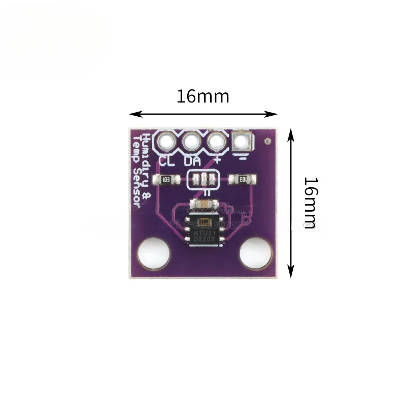GY-213V-HTU21D وحدة استشعار درجة حرارة الرطوبة