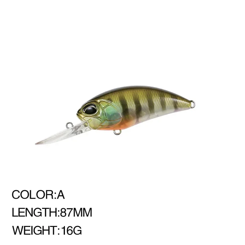 Kurbel Griffon Wobbler Angelköder Japanisches Design Noise Crankbait 6g 42mm Schwimmender Kurbelköder für Barsch Barsch Hecht Pesca