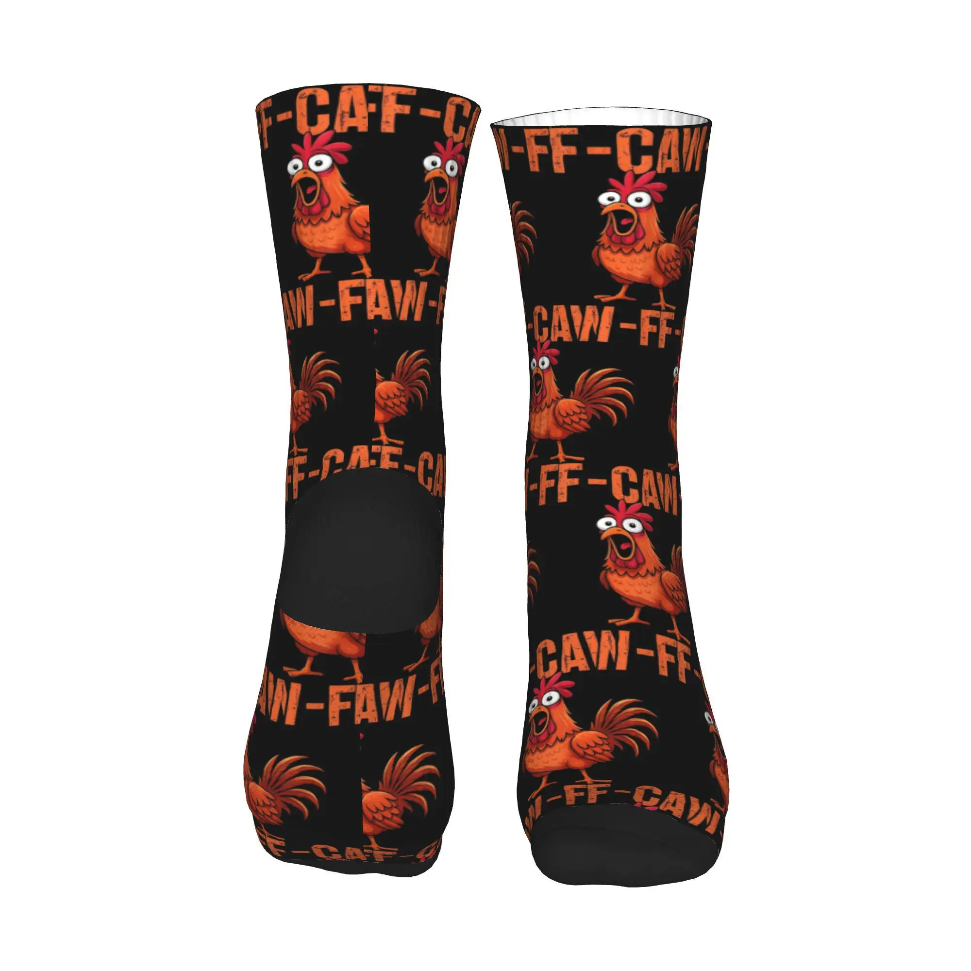 النساء الرجال الجوارب F-Caw-F مضحك الدجاج مضحك ميمي جوارب الشتاء موضة الجوارب الناعمة الدافئة الرسم الرياضة في الهواء الطلق عدم الانزلاق الجوارب