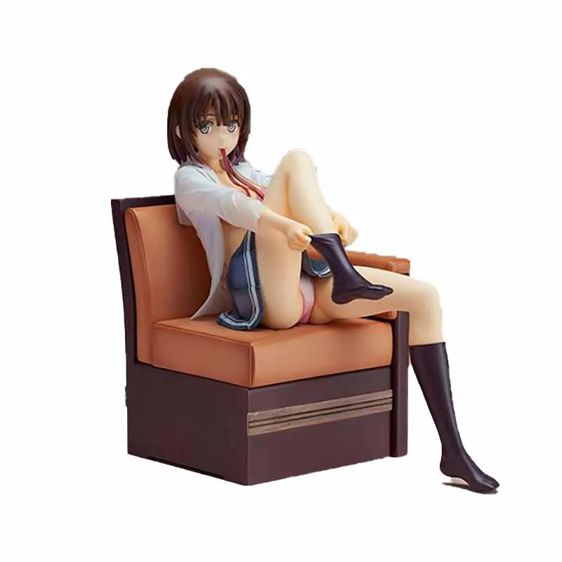 

In Stock Original Genuine Alphamax ANIPLEX Kato Megumi 1/7 18cm PVC Action Anime Figure Model Toys Doll Gift