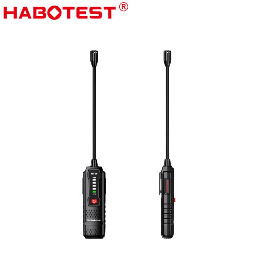 HABOTEST Portable Gas Leak Detector 50‑1000ppm Methane Natural Gas Sniffer Audible Visual Alarm Auto‑Zero Gas Tester For Home
