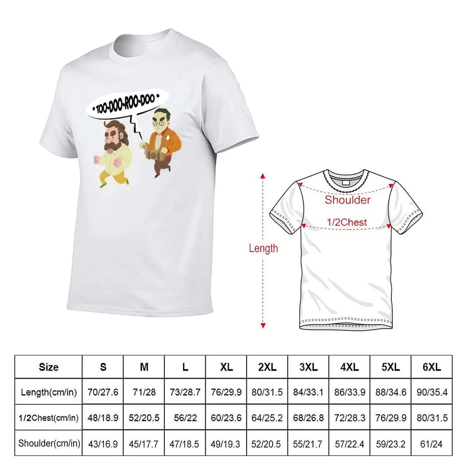 Disco Elysium DUO _quot_TOO-DOO-ROO-DOO_quot_ T-Shirt t shirt for man man t shirts for men casual T-Shirt