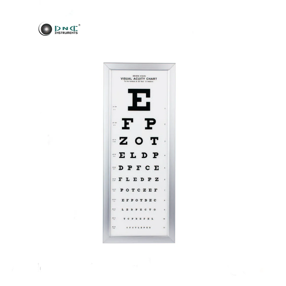 VAC-03 ISO approved visual acuity 3d eye chart