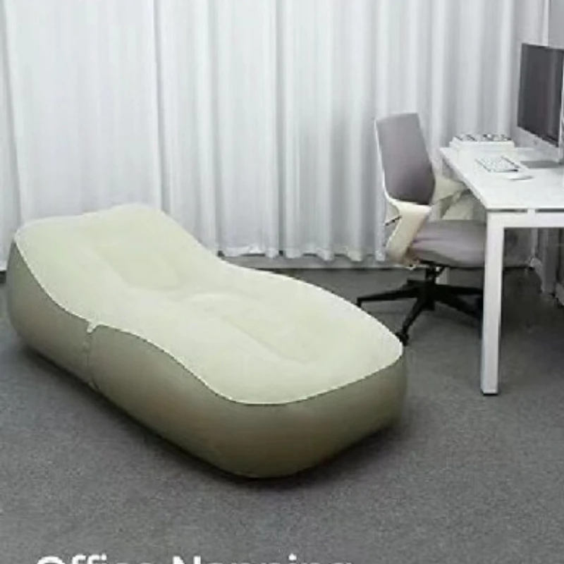 Electric Sofa Inflatable Single-person Camping Plush Fabric Inflatable High-quality Version Outdoor Furniture Opblaasbaar ZYCQSF