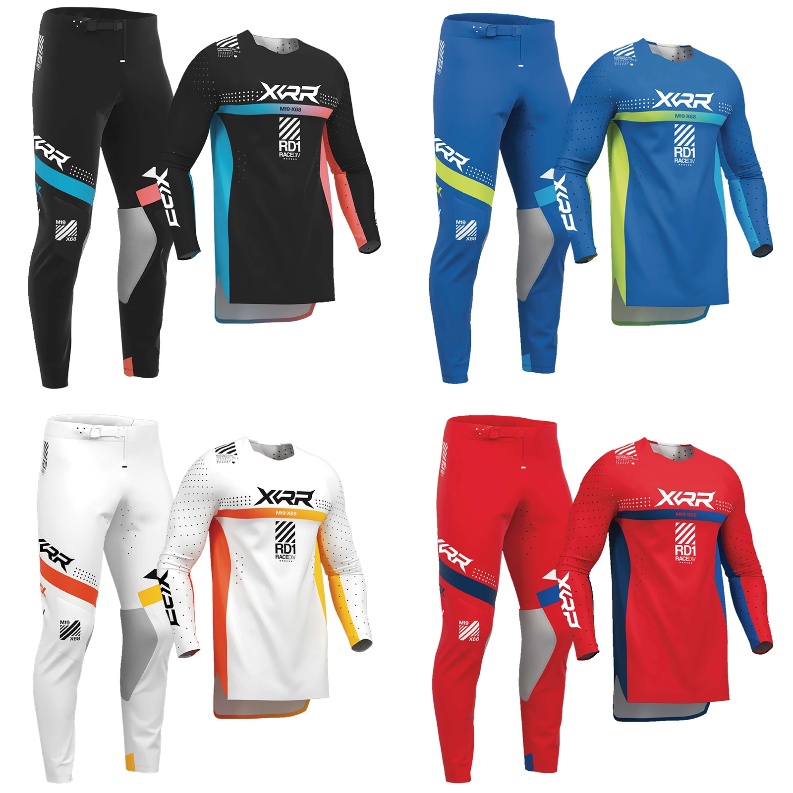 

XCRR Jersey Pants Combo Motocross Offroad MX Men's Women's Suit Enduro Mountain Riding Dirt Bike Racing Adult Gear Suit