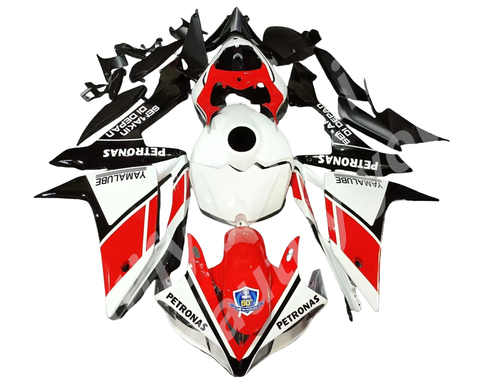 Injection Mold New ABS Fairings Kit Fit for YAMAHA YZF-R1 2007 2008 07 08 R1 Bodywork Set red black  white YZF-R1 2007 2008