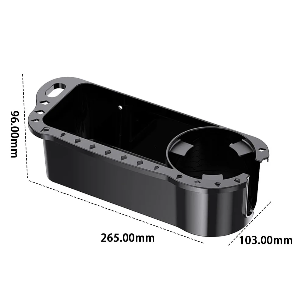 Boat Caddy Organizer Boat Storage Organizer Phone Drink Box Organizer Marine Tools Storage Tray for Boat Kayak Pontoon Bass Boat