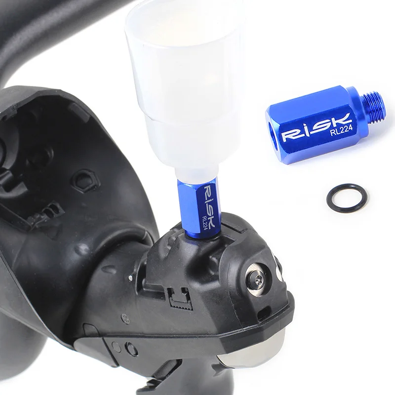 

RL224 Convert To Road Hydraulic Disc Brake Bicycle Bike Bleed Funnel Adapter