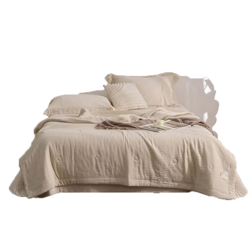 

cotton and linen, summer quilt, cotton, single, double, double yarn, deep sleep