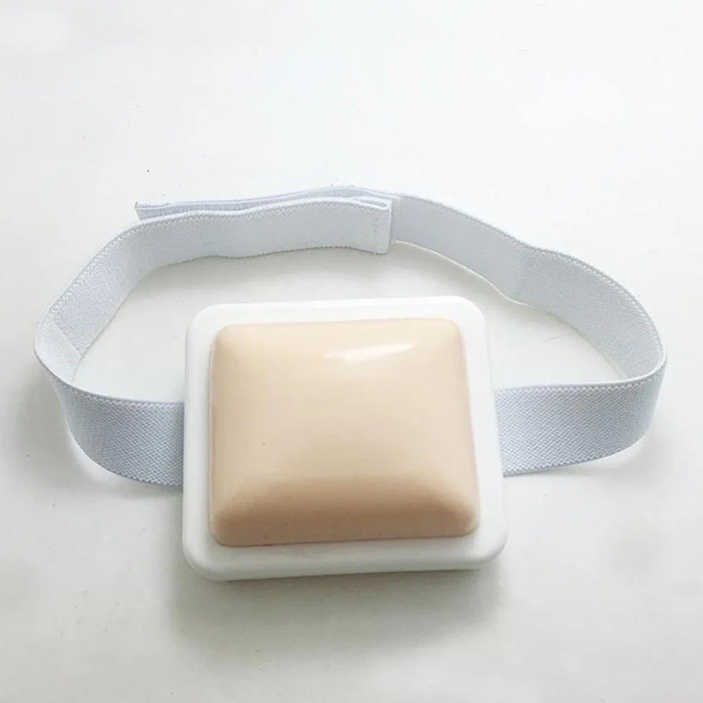 Wearable Injection Training Pad Elastic Band Simulation Human Skin IV Practice Pad Silicone Suture Training Simulator