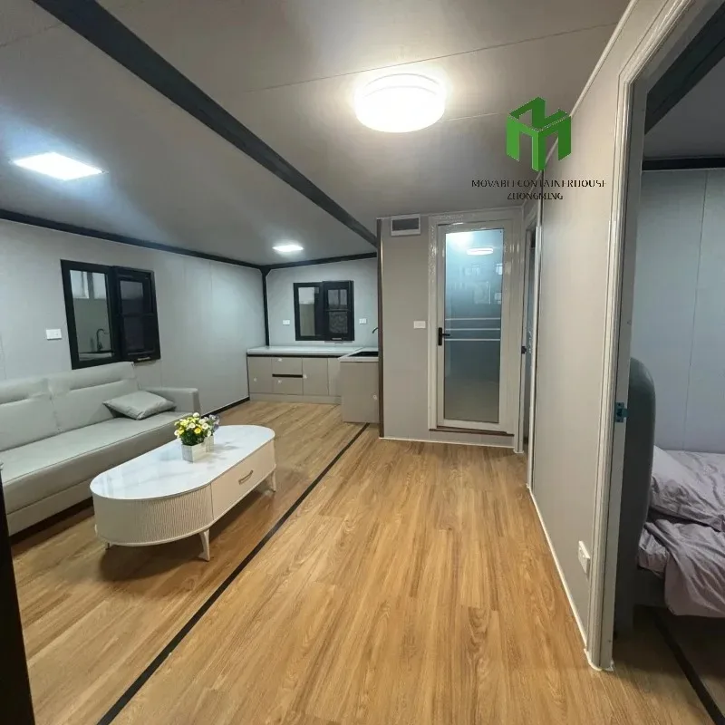 YG Customized Suppliers Cheap Prefabricated Container Houses Prefab With Bathroom And Kitchen Folding Expandable House