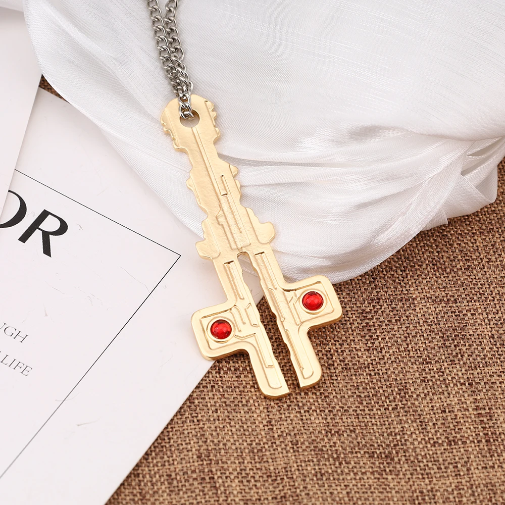 جديد فيلم مهمة مستحيل 7 توم تأثيري قلادة الكبار للجنسين AI مفتاح قلادة المختنق ملحقات السلسلة هدية الدعامة #1