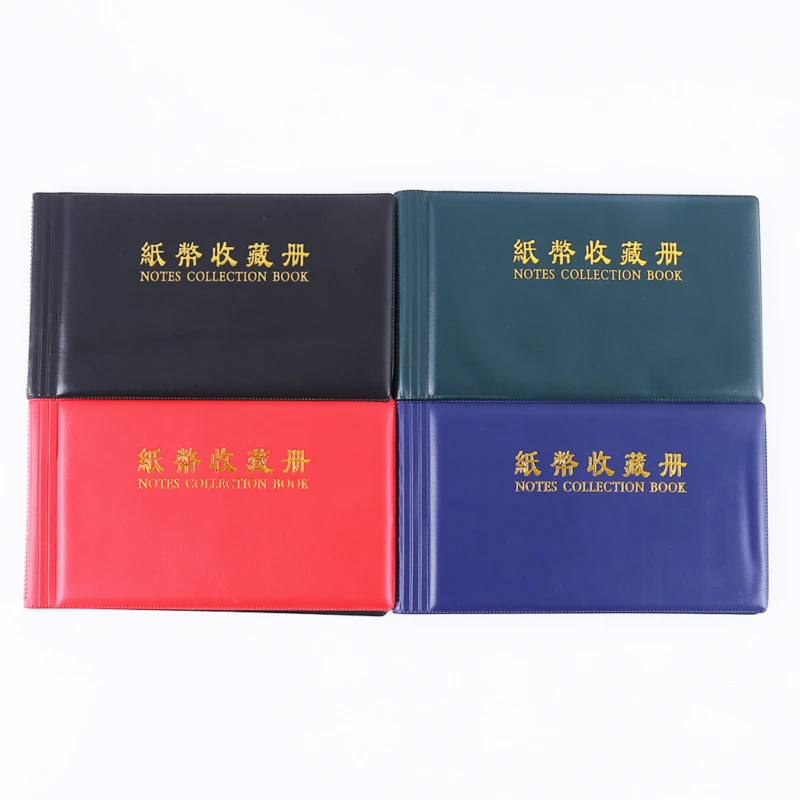 حقيبة واقية بجيوب جامع ، ورقة أوراق نقدية نقدية ، ألبوم تجميع ، ورقة أوراق فضفاضة مبتكرة ، 20 صفحة #2