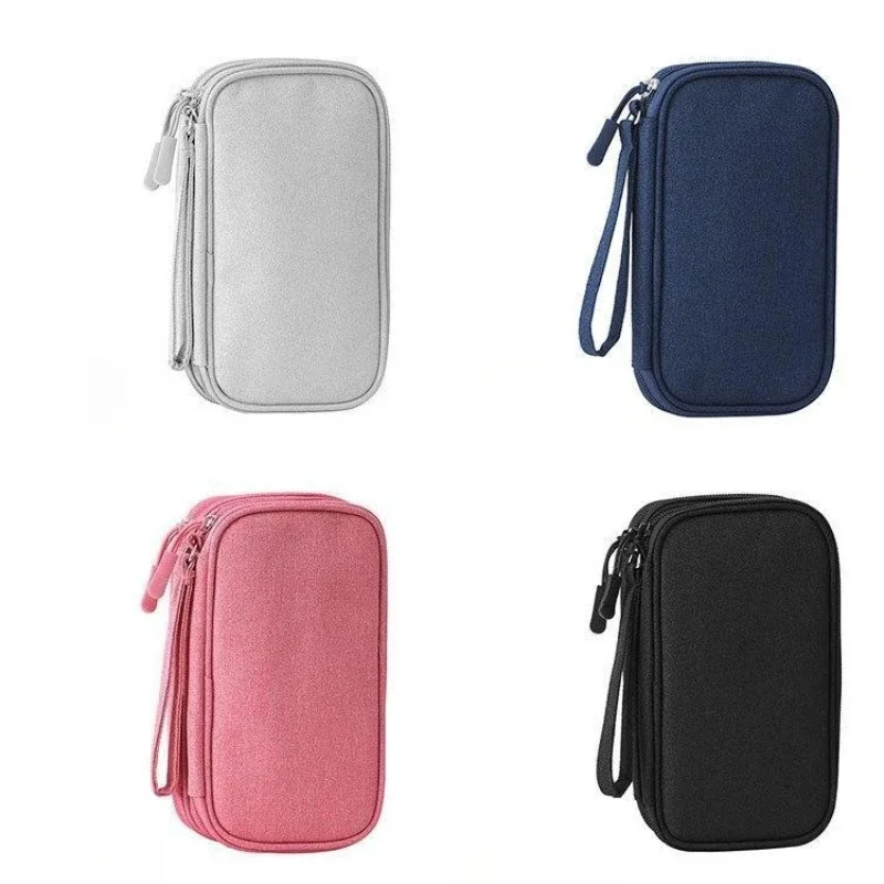 Portable Cable Organizer Waterproof Storage Bag for Power Bank Digital Cable Case Earphone Oxford Cloth Earphone Holder Case