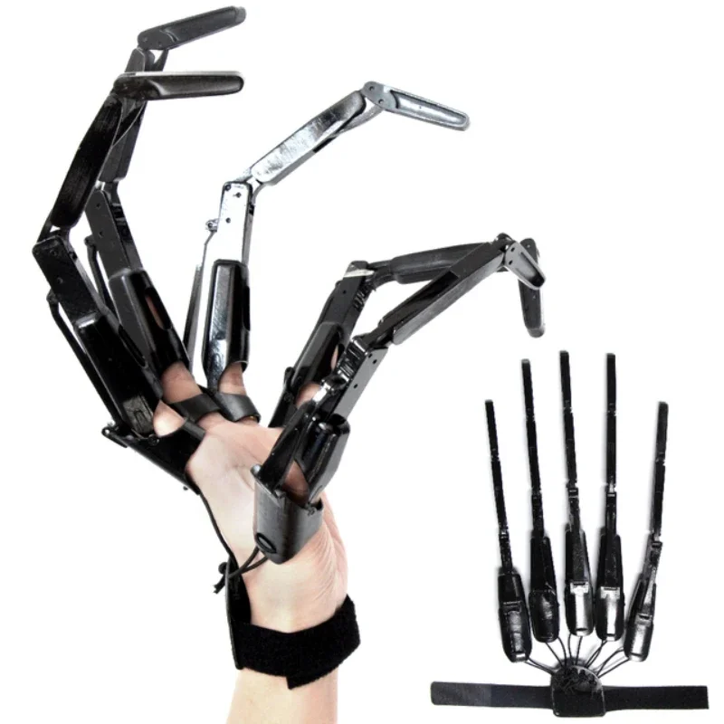 Halloween Articulated Fingers  Flexible Joint  Finger Glove Fake Fingers Skeleton Hands Realistic  Horror Ghost Claw Props