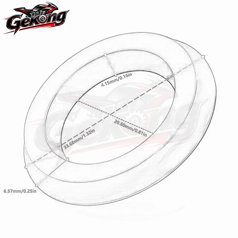 دراجة نارية حلقة رئيسية التبديل الإشعال الدائري CNC الألومنيوم مفتاح إشعال حلقات للغطاء ل DUKE 125 200 250 390