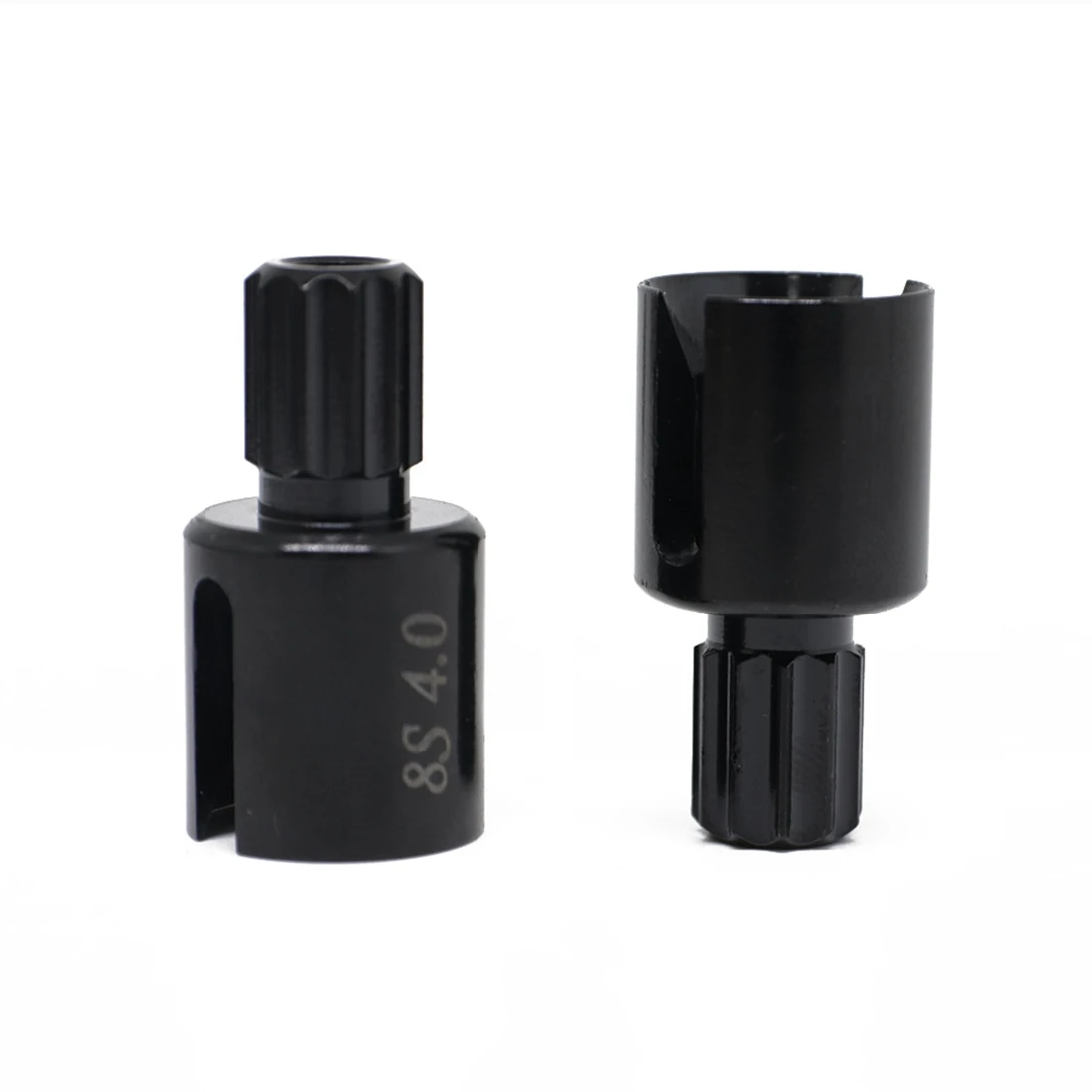 NN89R 2개 경화 강철 금속 드라이브 컵 디프 컵 7754X 트랙사스 X-Maxx XMAXX 1/5 8S RC 자동차 업그레이드 부품 액세서리