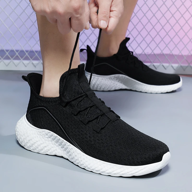 

YRZL Casual Sneakers Men Light Suitable for Running Exercise Healthy Living Vulcanized Walking Tennis Shoes Athletic Sports Shoe