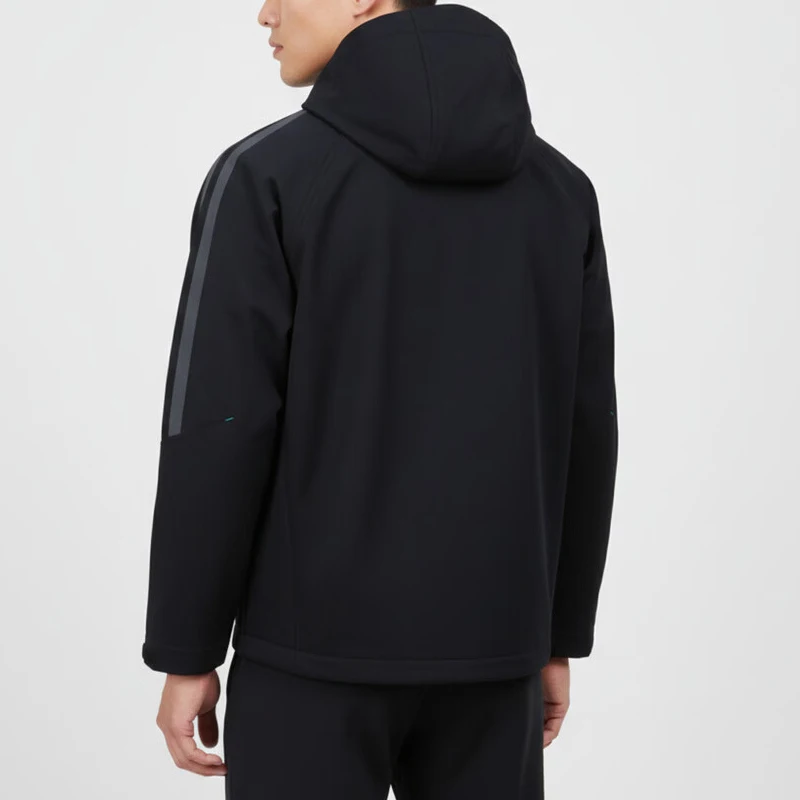 Adidas genuine Softshell men's hooded zipper softshell jacket KR2498